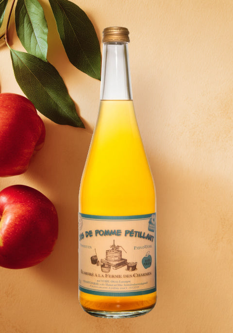 Jus de pomme pétillant du Pays d'Othe